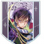 Code Geass - Hangyaku no Lelouch - Lelouch Lamperouge - Deka Acrylic Keychain - PALE TONE series - New Illustration ver. (Contents Seed)