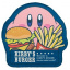 Hoshi no Kirby - Kirby - Diecut Mini Towel - Ichiban Kuji - Ichiban Kuji Hoshi no Kirby Kirby's Burger  (H Prize) - Towel (Bandai Spirits)