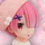 Re:Zero kara Hajimeru Isekai Seikatsu - Ram - Noodle Stopper Figure - Snow Princess (FuRyu)