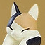 Tensui no Sakuna Hime - Tensui no Sakuna Hime Long Cat Mini Figure - Calico (Good Smile Company)