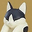 Tensui no Sakuna Hime - Tensui no Sakuna Hime Long Cat Mini Figure - Hachiware (Good Smile Company)