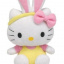 Hello Kitty - Beanie Babies - Plush Mascot - Easter (Yellow) (Ty Inc.)