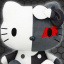 Danganronpa 1 2 Reload - Sanrio Characters - Hello Kitty - Monokuma - Big Nuigurumi - Danganronpa × Sanrio Characters (FuRyu)