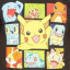 Pocket Monsters - Fokko - Fushigidane - Harimaron - Hitokage - Keromatsu - Nyarth - Pikachu - Sonans - Zenigame - T-Shirt (Nintendo)