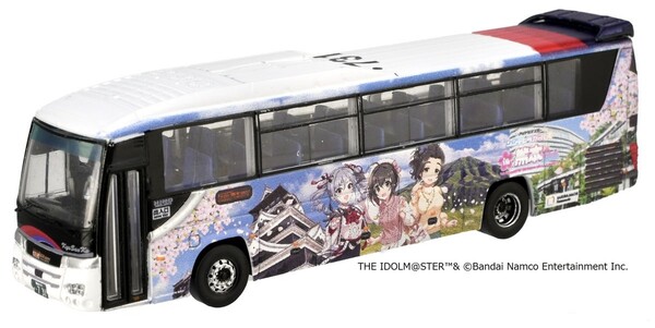 THE iDOLM@STER Cinderella Girls - Ebihara Naho - Kanzaki Ranko - Kohinata Miho - The Bus Collection - 1/150 (Tomytec)