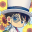Meitantei Conan - Kuroba Kaito - Diecut Sticker - Sticker - Flower For You Ver. (Broccoli)