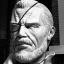 Metal Gear Solid 4: Guns of the Patriots - Naked Snake - Bust (hide)