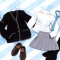 THE iDOLM@STER Cinderella Girls - Shibuya Rin - Doll Clothes - Dollfie Dream Character Clothing - Uniform Set - 1/3 (Volks)