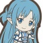 Sword Art Online - Asuna - Capsule Rubber Mascot - Sword Art Online Capsule Rubber Mascot 01 - Mother's Rosario (Bandai)